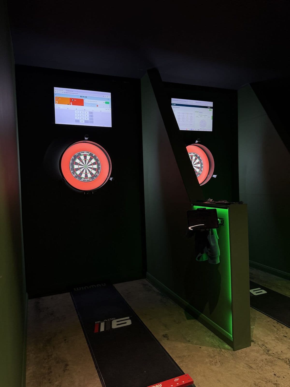 Electronic dart boards