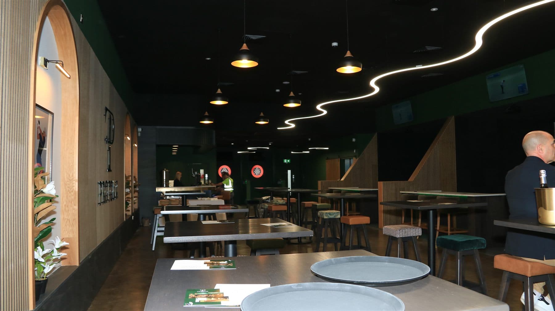 The Proform Golf function space set up for an event